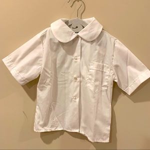 Vintage White Button-up